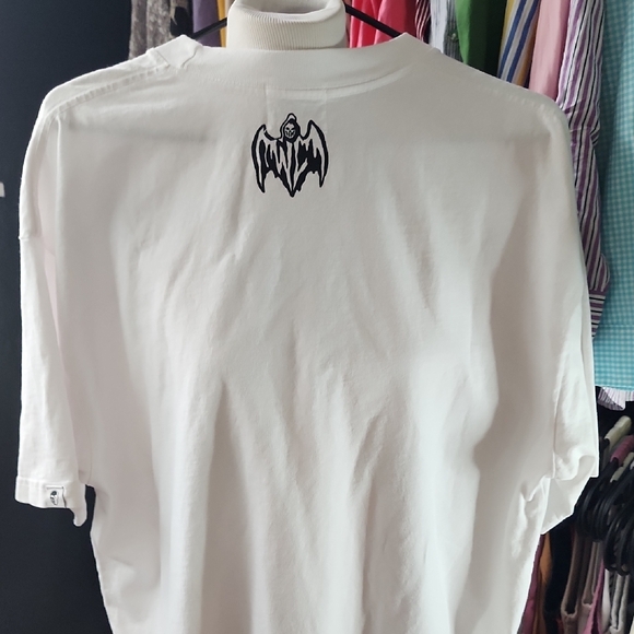Warren Lotas Graphic White T-Shirt NWOT - Picture 4 of 5